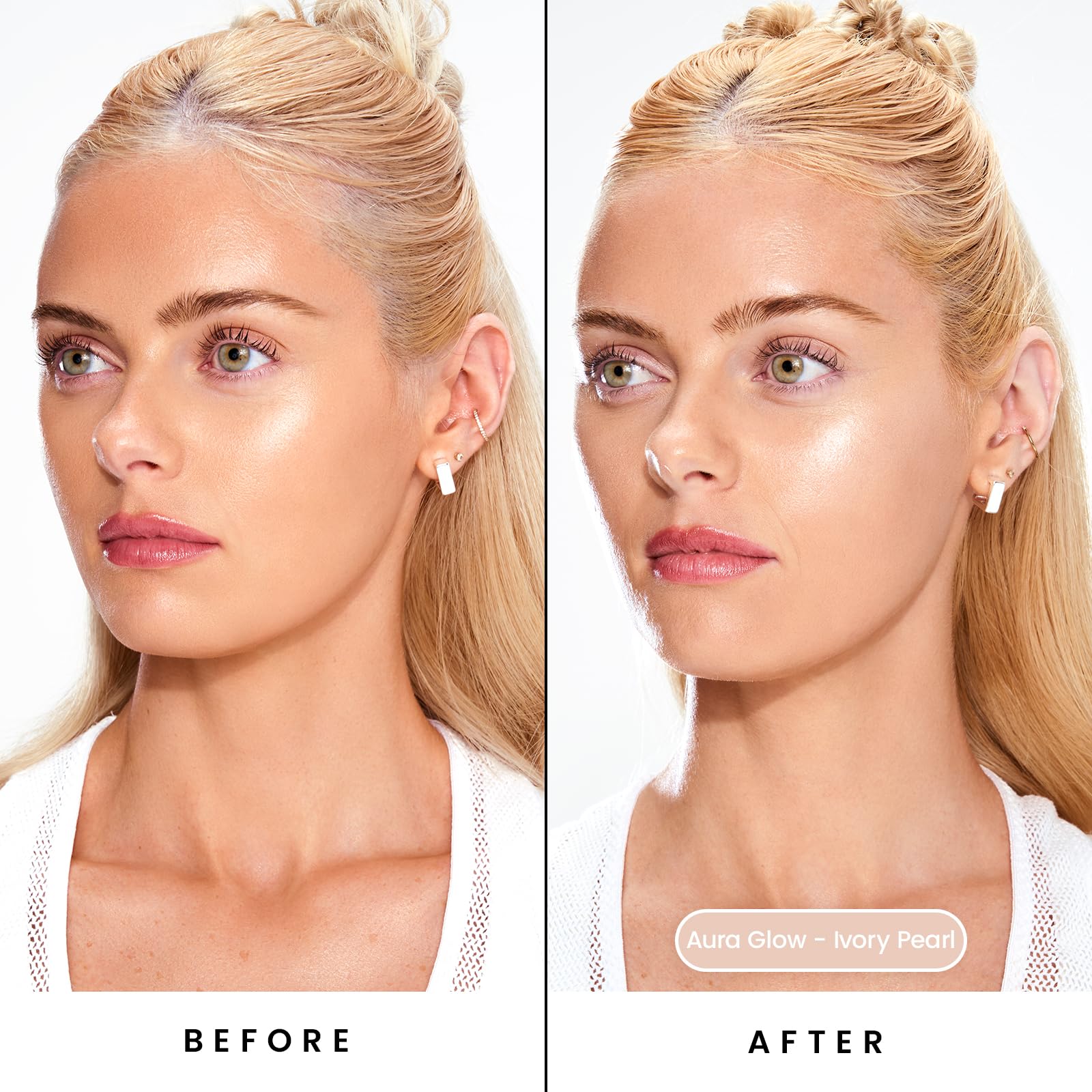 Sacheu Liquid Glow Stay-N: aplicación 2 en 1 para luminizador y tono suave