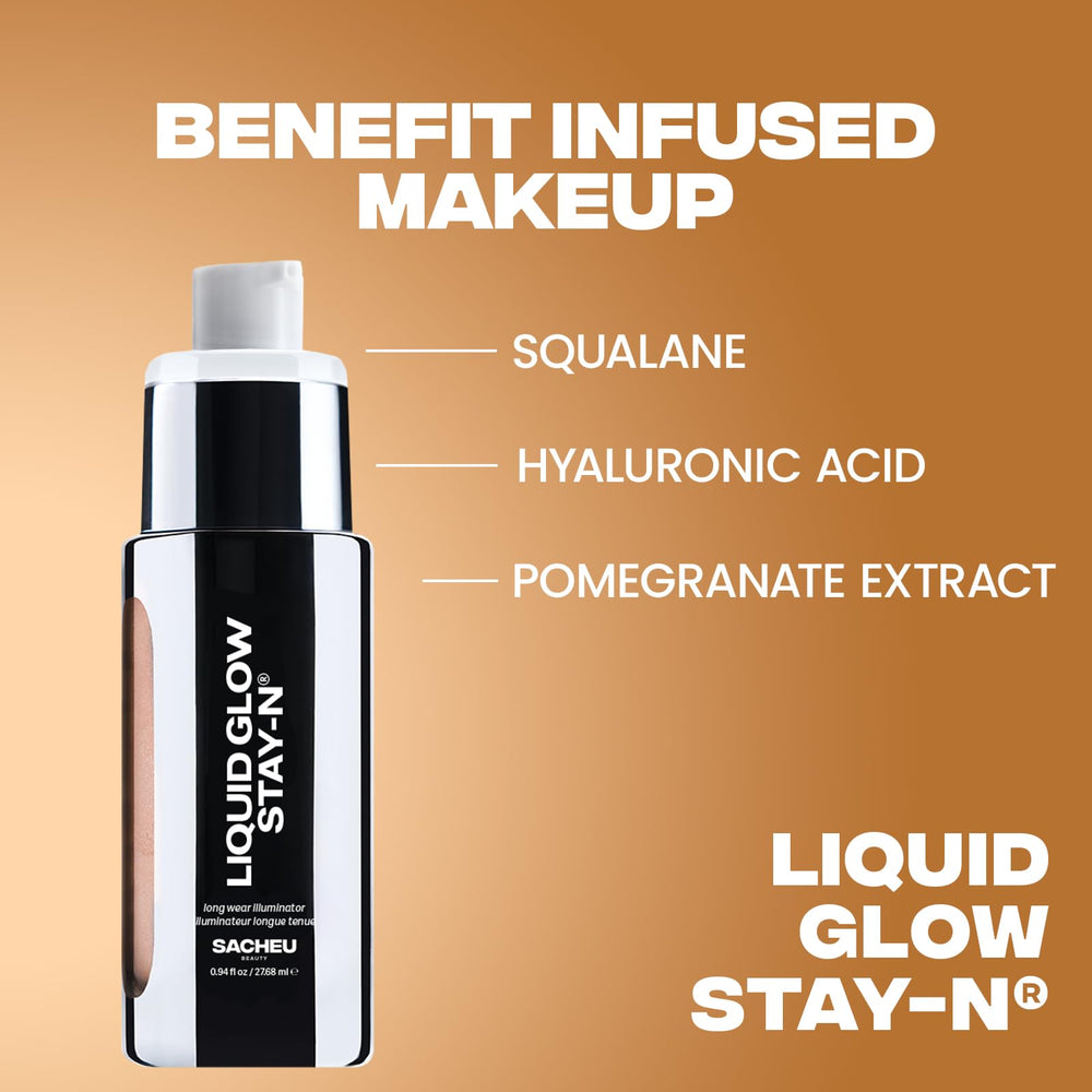 Sacheu Liquid Glow Stay-N: brillo instantáneo en piel con acabado luminoso