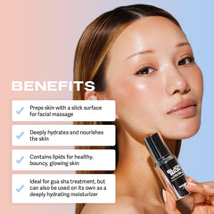 Sacheu Slick Skin: aceite con escualano y lipidos para hidratación profunda.
