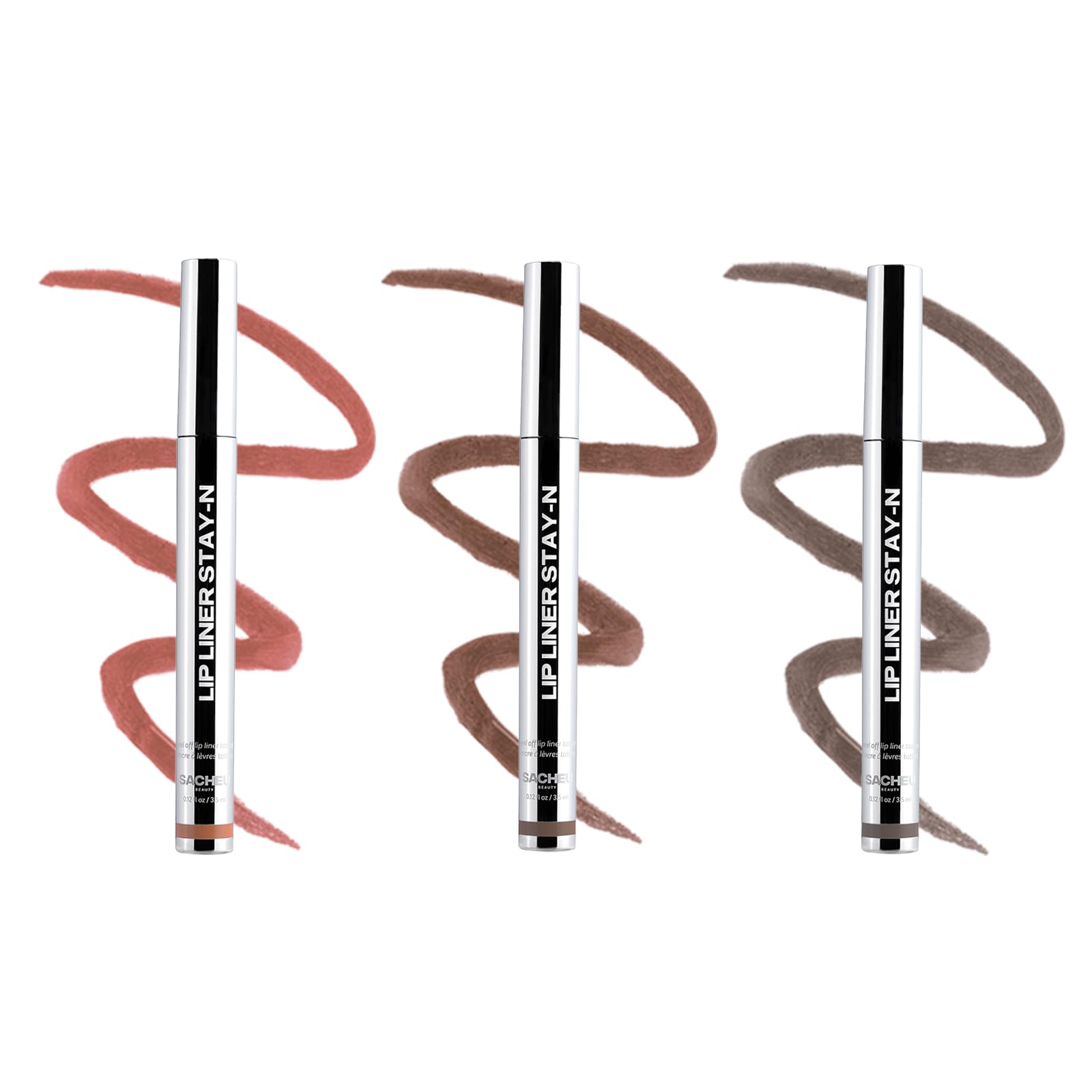 Sacheu Stay-N Lip Stain sur l'emballage, design élégant et pratique.