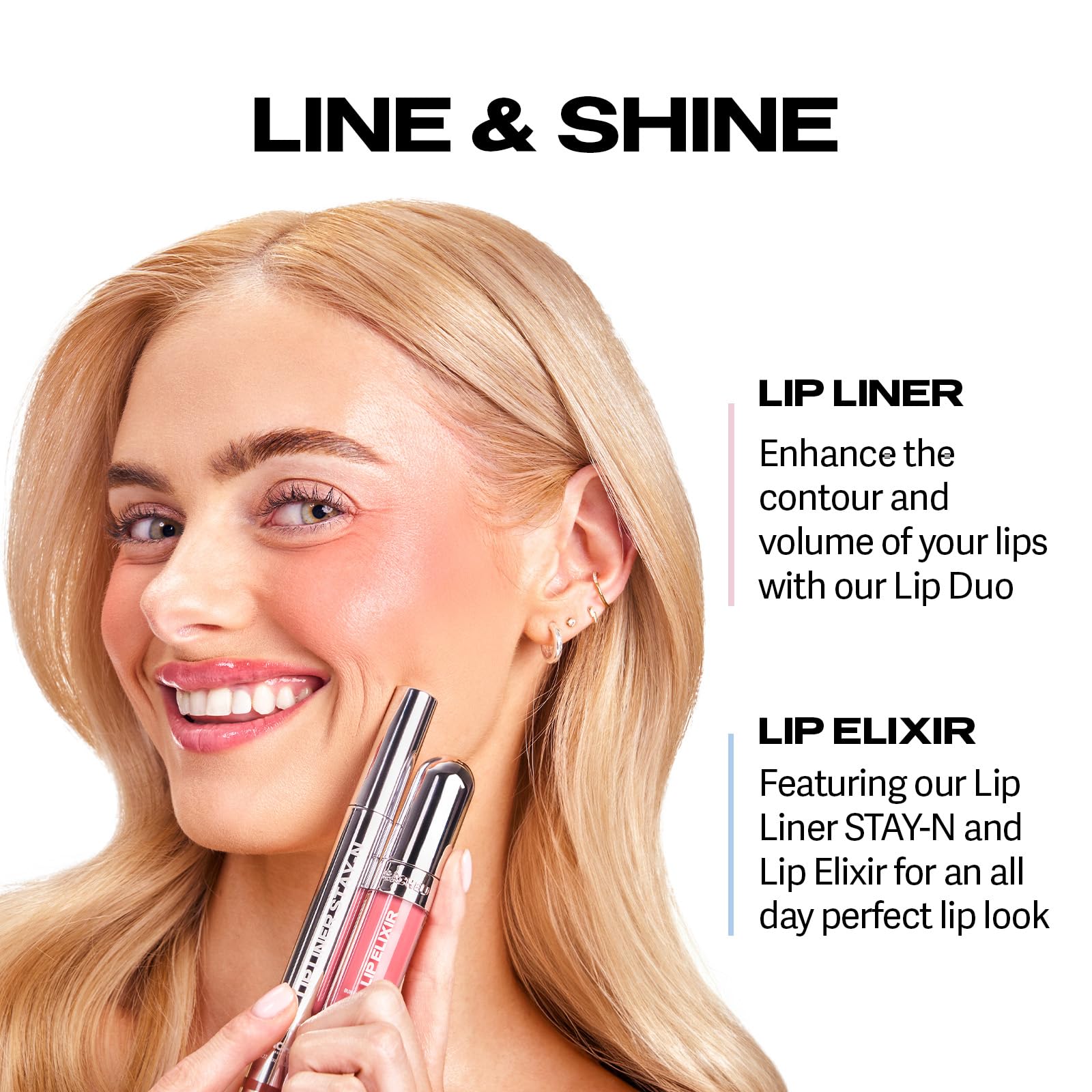 Sacheu fórmula vegana y cruelty-free para delinear labios con confianza.