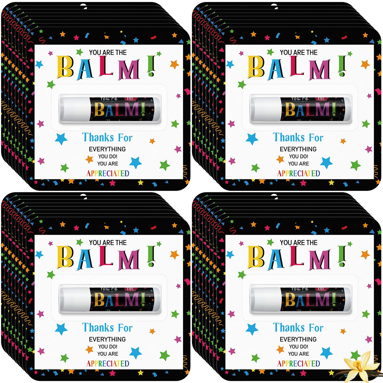 Sacubee bálsamo labial, lote de 30, ideal para regalos de reconocimiento a empleados.