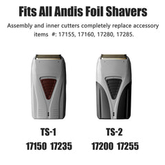 Sacumea cabezal de repuesto para Andis TS-1/TS-2, compatibilidad fiable