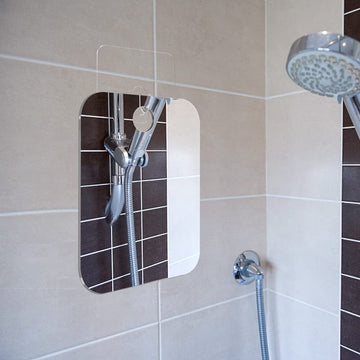 SAFEE MRROR: montaje en pared, diseño compacto para espacios reducidos.