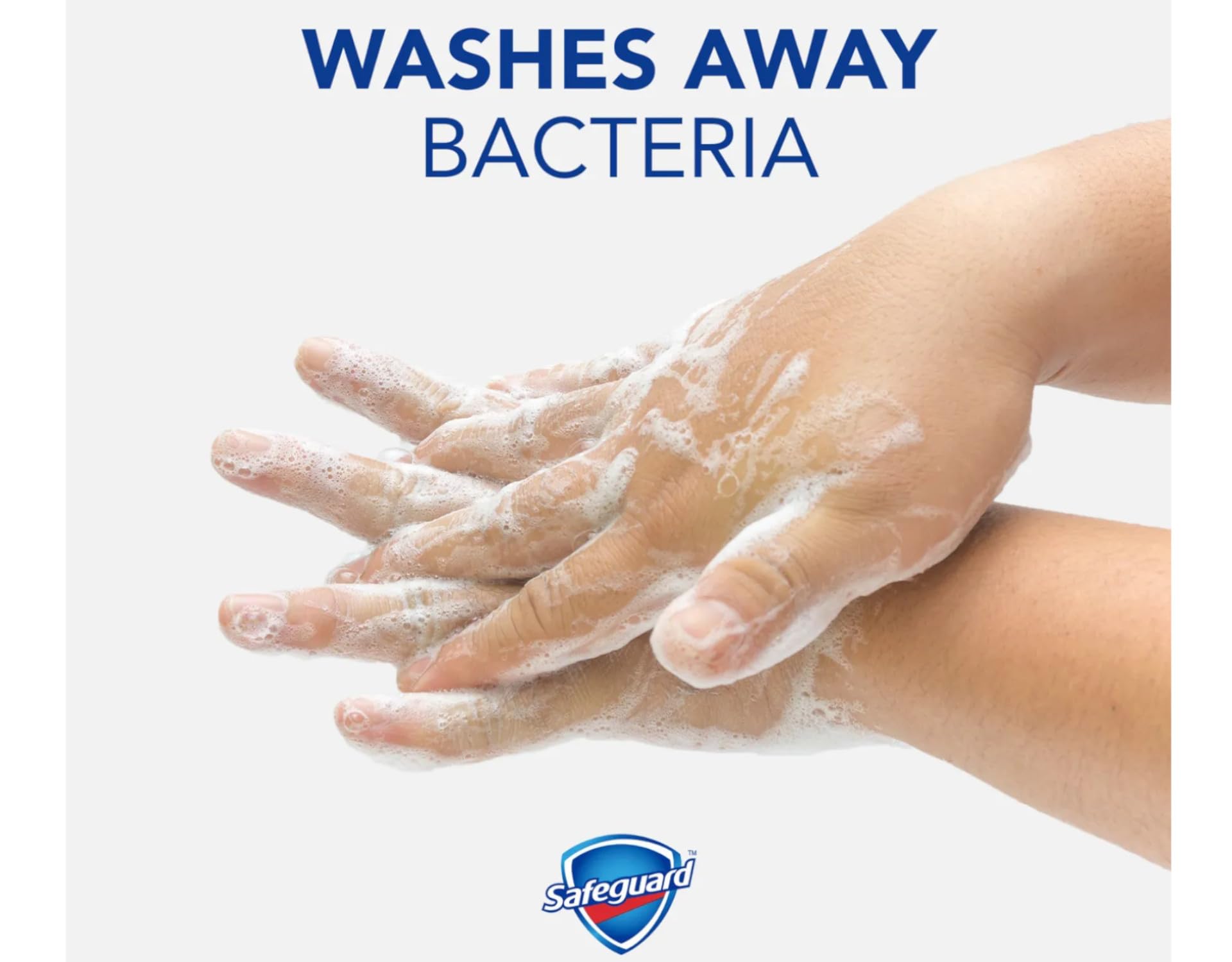 Safeguard Barra antibacterial deja piel fresca tras el uso diario.