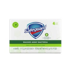 Jabón Safeguard Blanco estuche de 48 barras, opción ideal para familias.