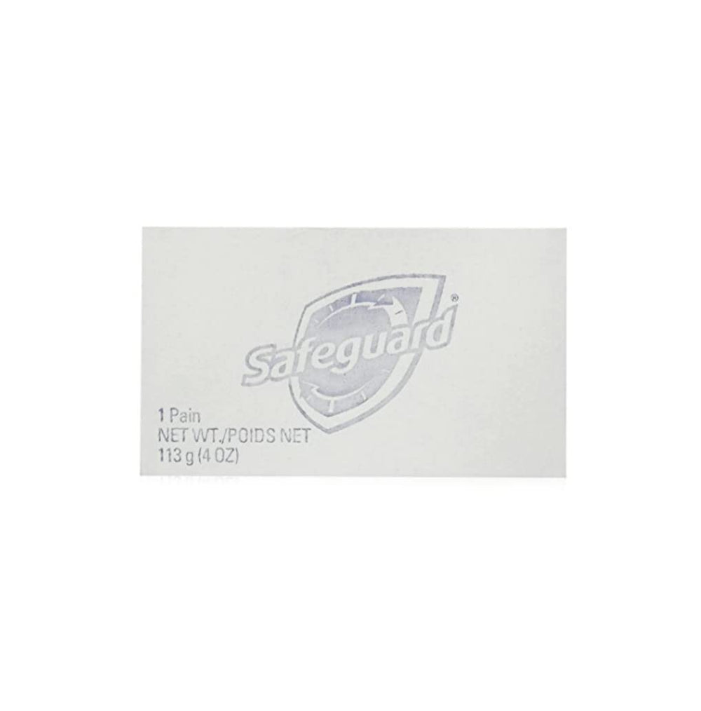 Jabón Safeguard Blanco, lavado de manos con textura cremosa.