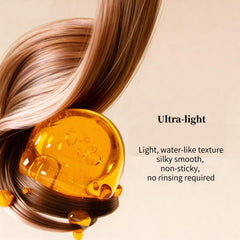 SAHIPUB aceite para cabello con argán y aguacate, brillo ligero y saludable.