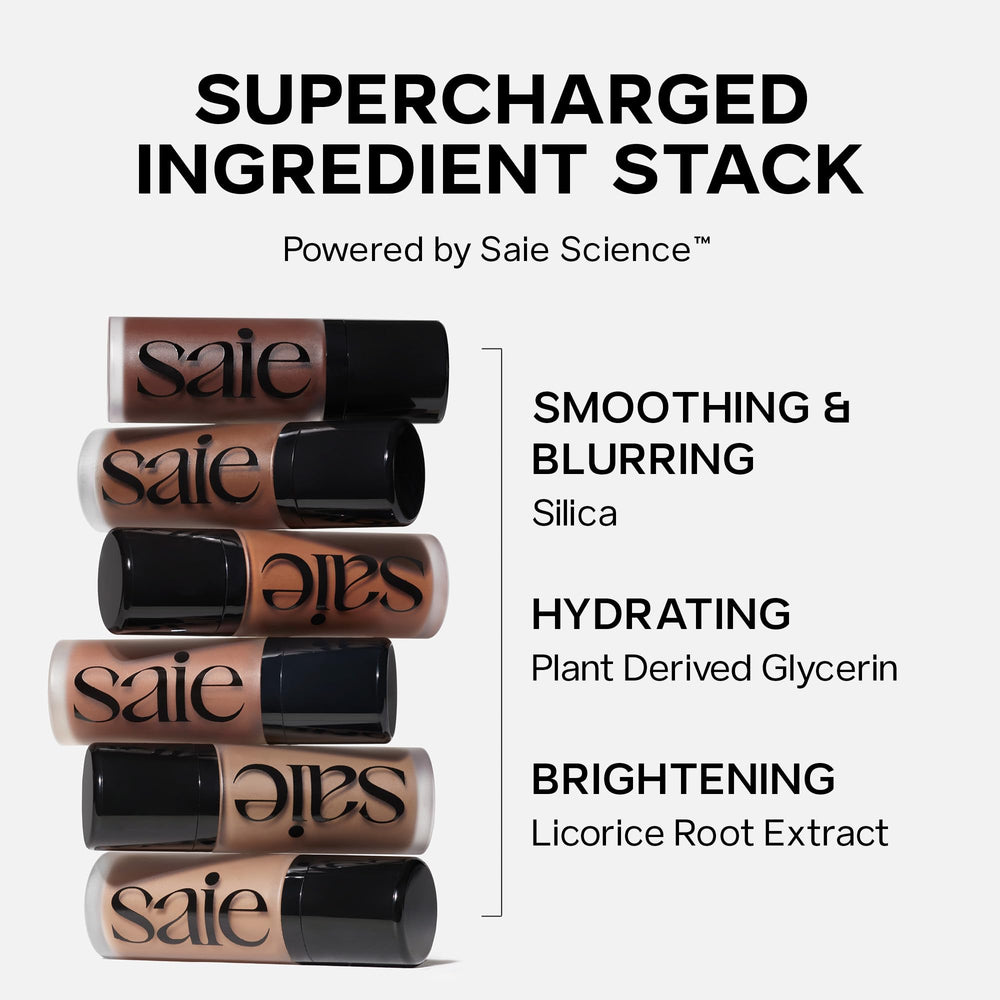 Saie Dew Bronze: ingredientes nutritivos para cuidado de la piel.