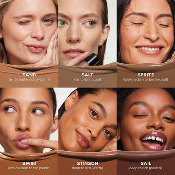 Saie Dew Bronze: tonos fríos y cálidos para distintas pieles.