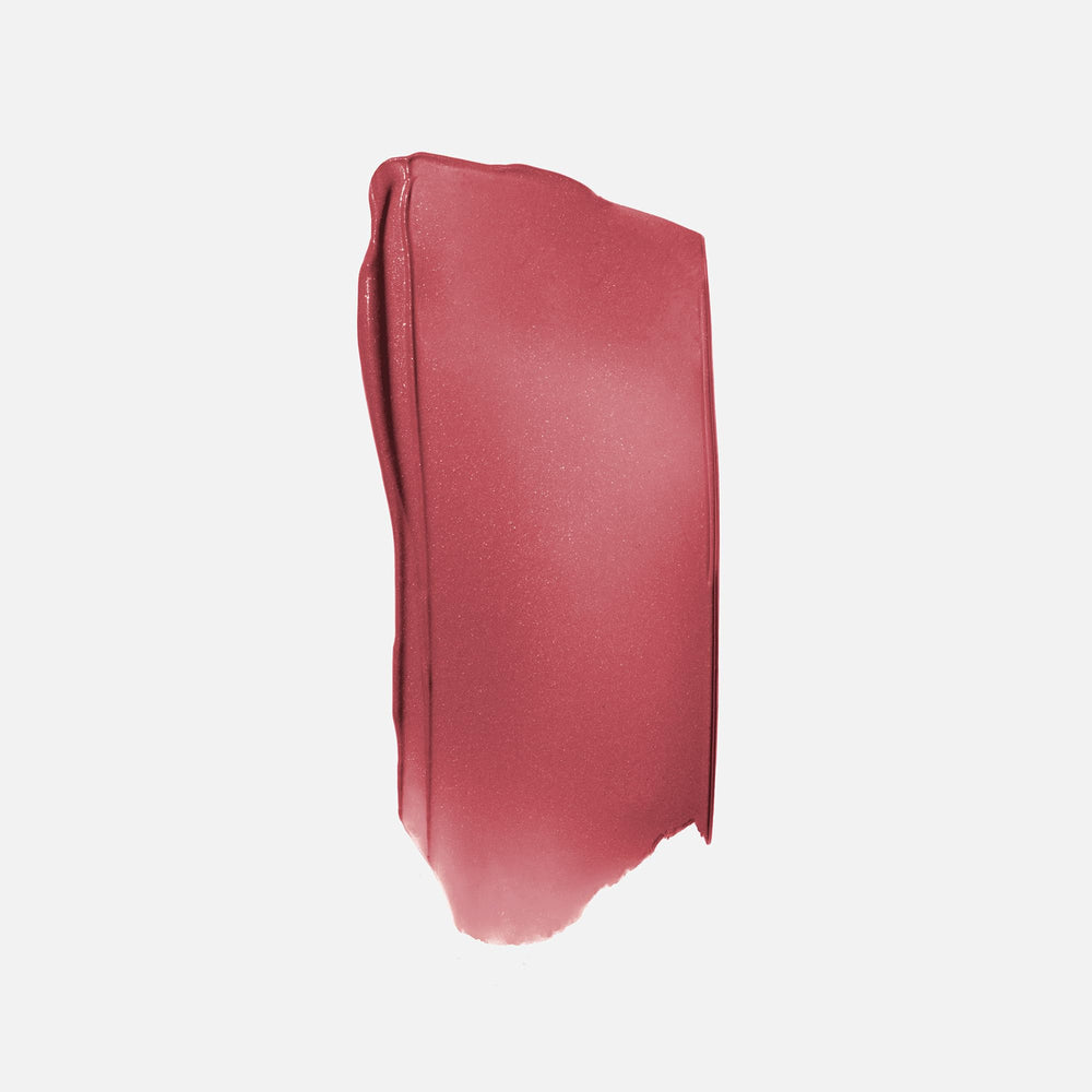 Saie Dew Liquid Blush teinte rose naturelle sur peau.