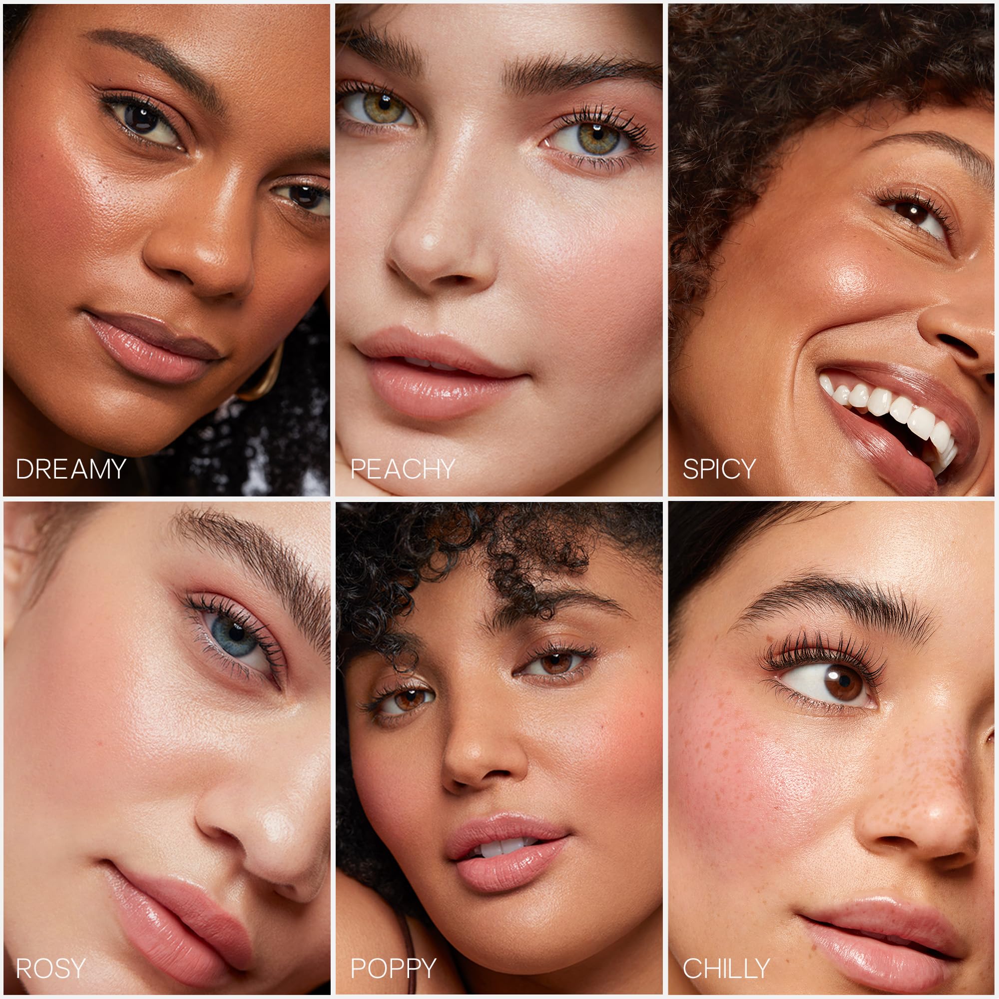 Texture liquide du Saie Dew Liquid Blush qui fond facilement.