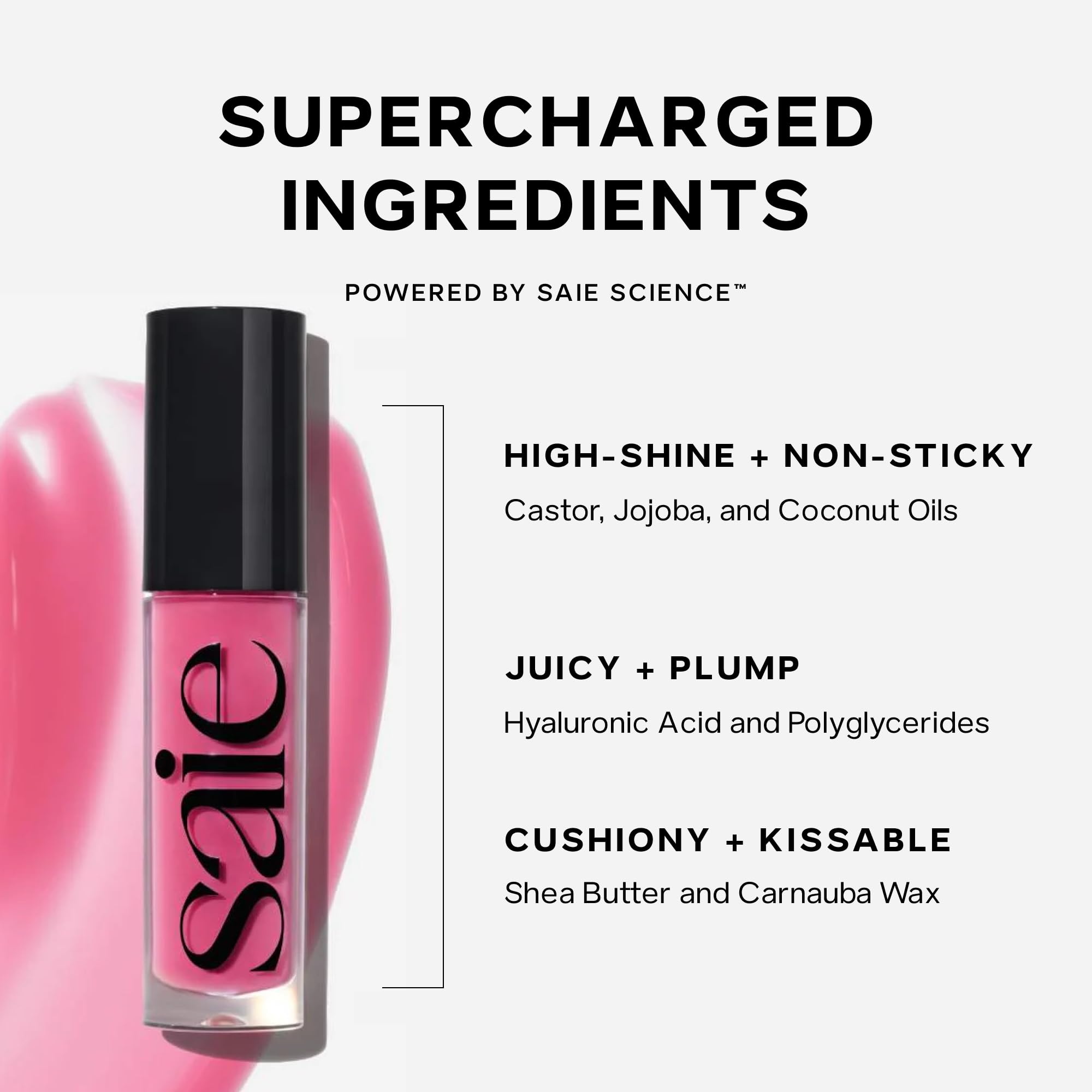 Glossybounce acabado brillante para realzar el color natural de los labios.