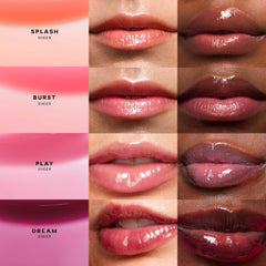 Glossybounce con ácido hialurónico aporta suavidad y jugosidad a los labios.