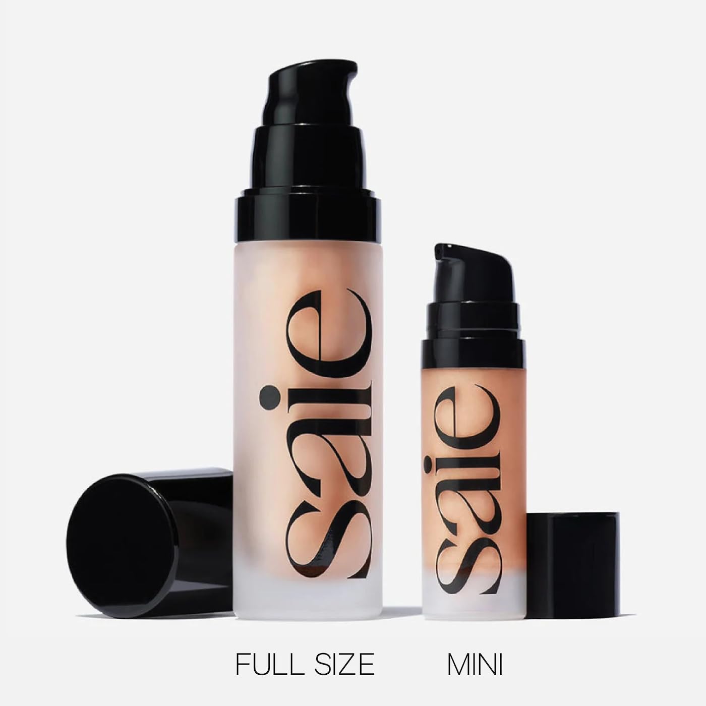 Saie Glowy Super Gel: envase de 1 onza para aplicación precisa.
