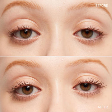 Saie Mascara 101: nutrición de pestanas con ceras y manteca de karité.