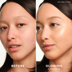 Saie Mini Glowy Super Gel contiene aceite de escualano para nutrir la piel