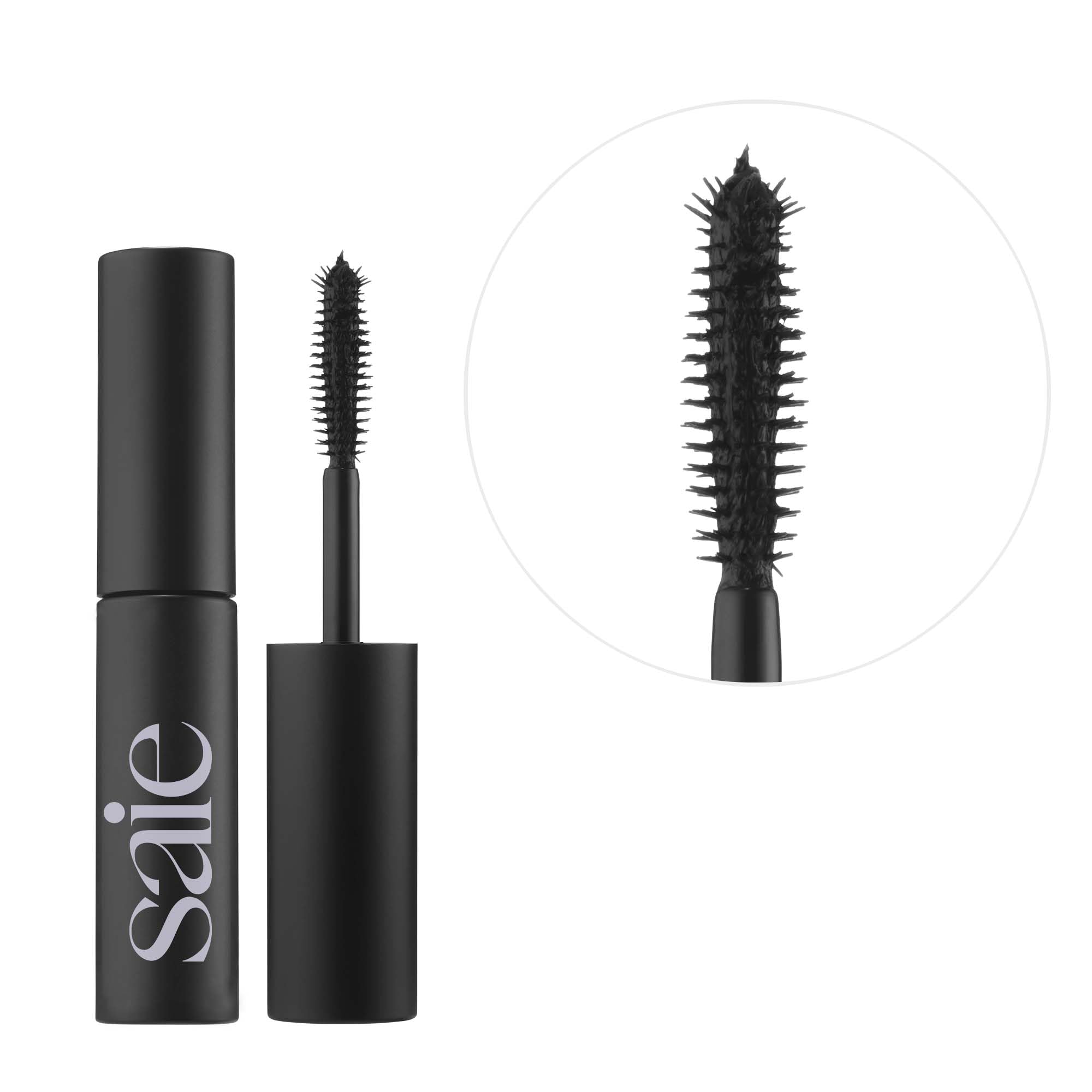 Saie Mini Mascara 101, base de pestañas superiores para alarga naturalmente.