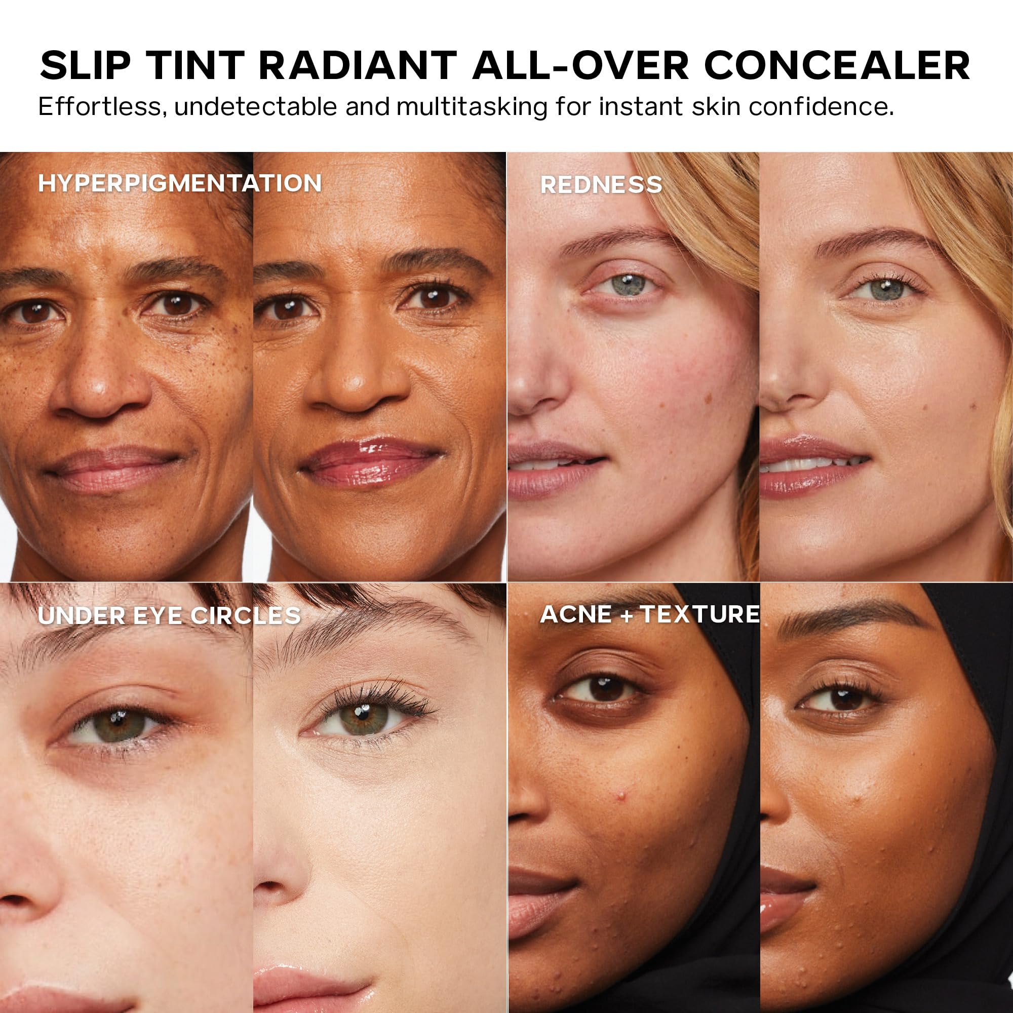 Saie Slip Tint con niacinamida apoya el cuidado de la piel durante su uso.