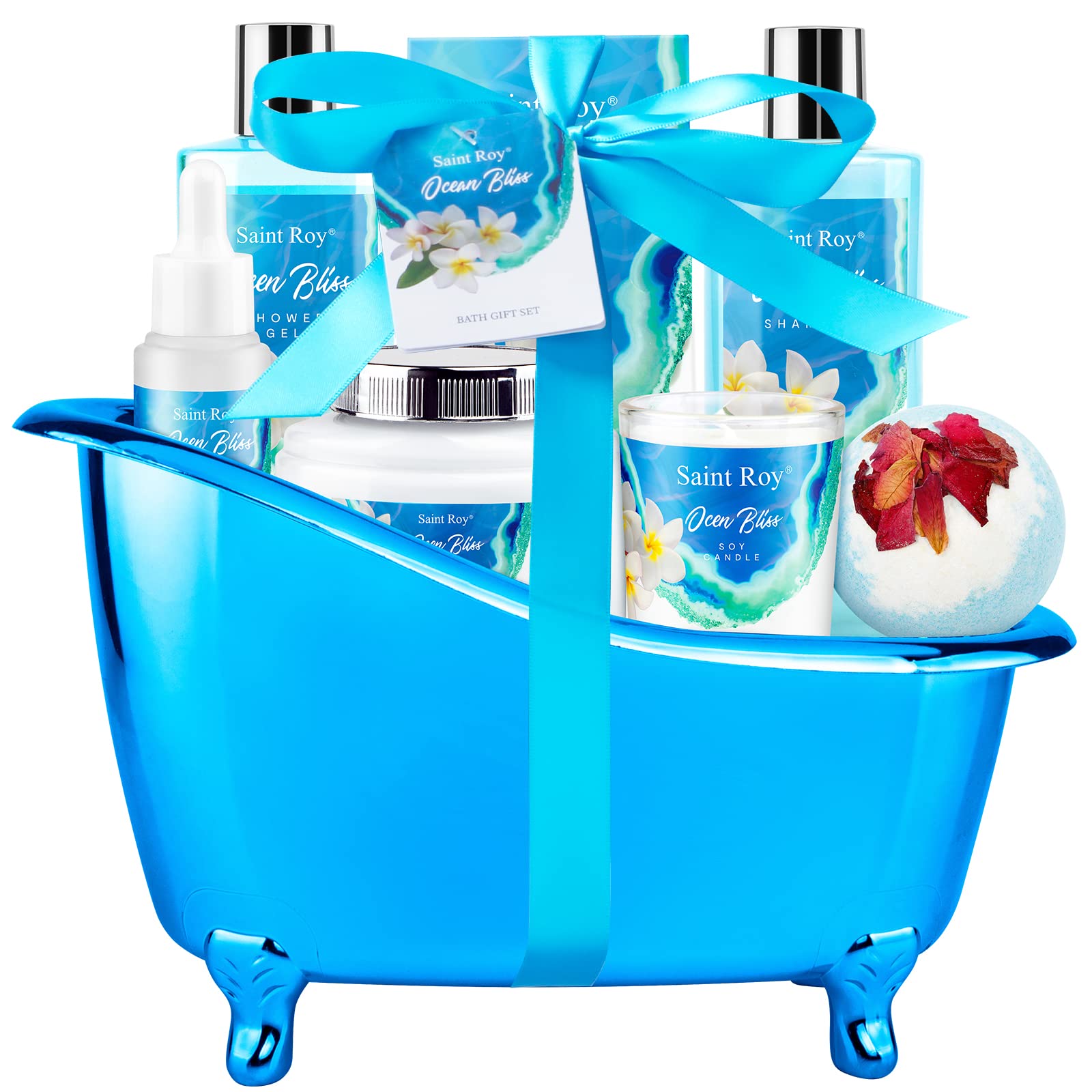 Saint Roy cesta regalo baño elegante, almacenamiento decorativo incluido