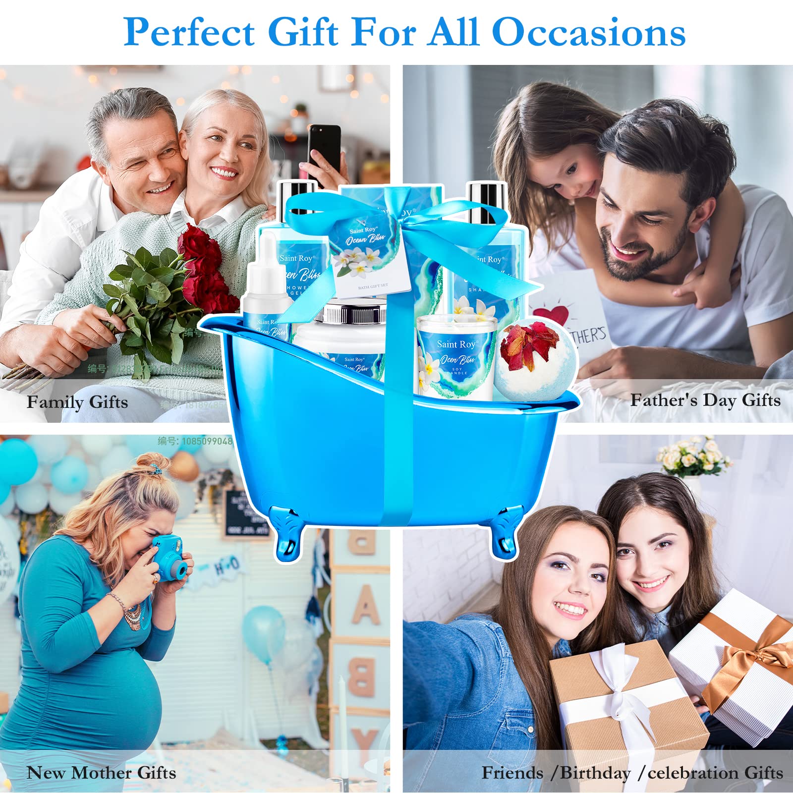 Saint Roy loción corporal hidratante, piel suave y nutrida durante todo el día