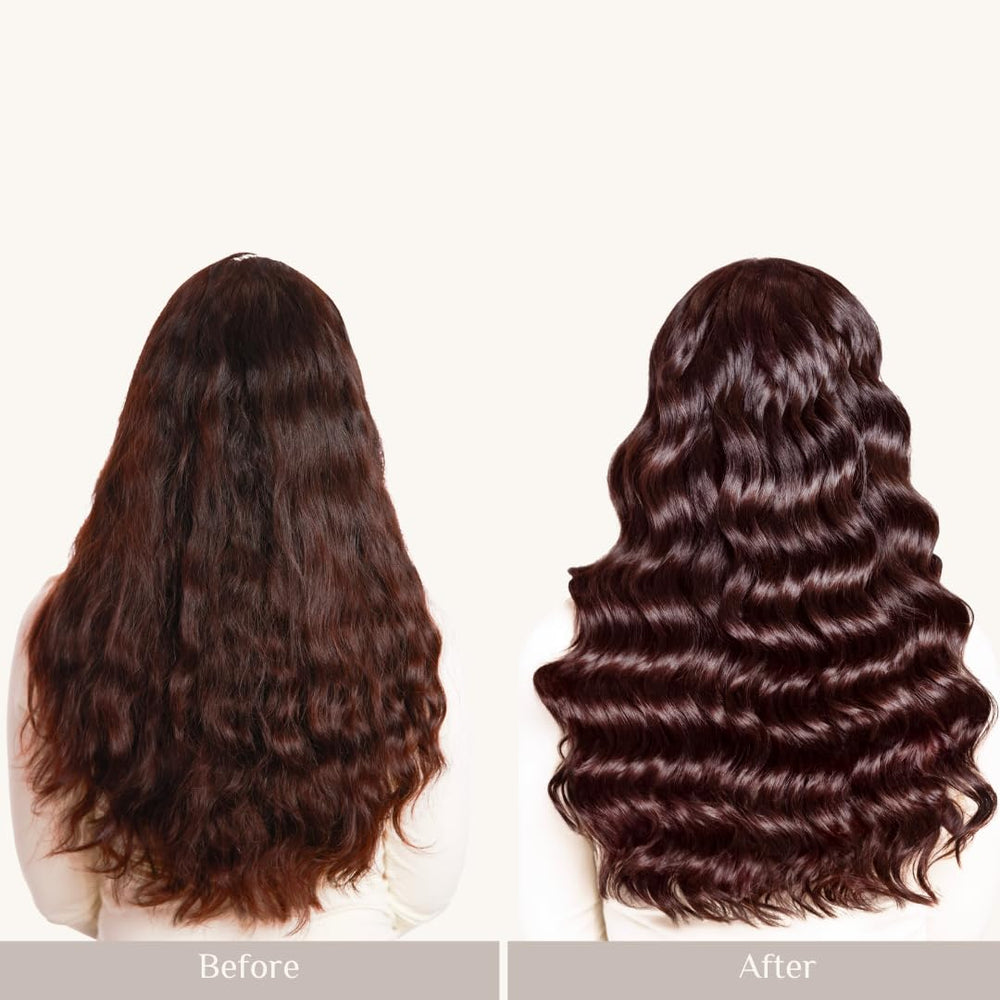 Application sur cheveux humides pour maîtriser les frisottis et brillance