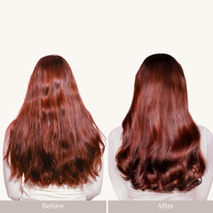 Brillo y manejabilidad con Velvet Divine en cabello tratado