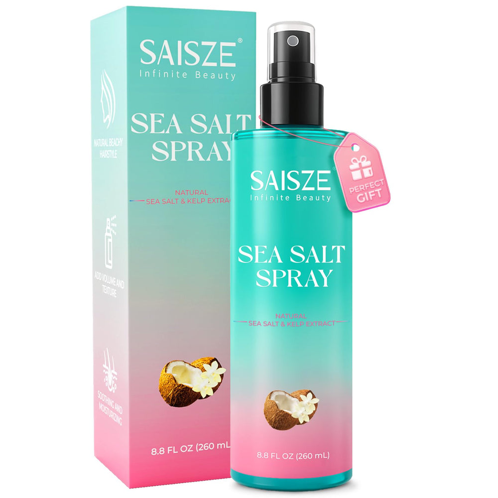 SAISZE Spray de Sal Marina en botella para crear texturas de playa.