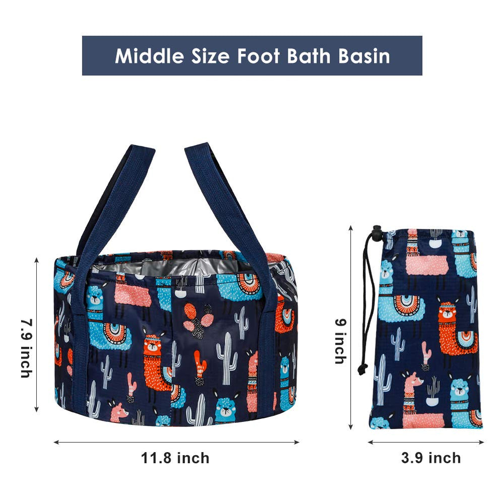 Saiveina tina plegable con doble capa, protección impermeable para uso prolongado.