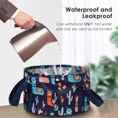 Saiveina tina para pies resistente al agua, estructura robusta y estable.