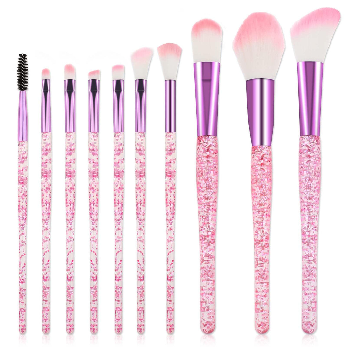 Pinceles Salbsever: conjunto brillante para acabado impecable en maquillaje facial.