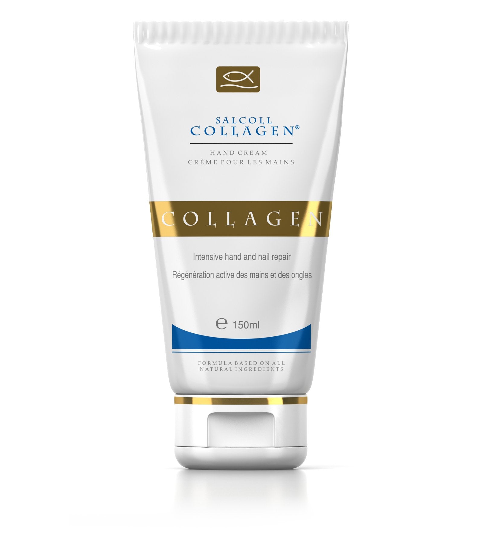 Salcoll crema de manos con colágeno marino para piel suave y humectada