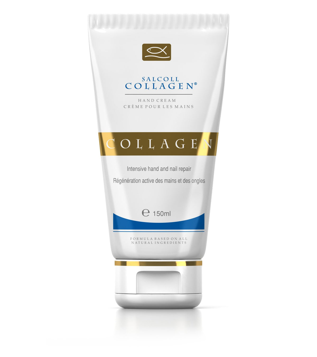 Salcoll crema de manos con colágeno marino para piel suave y humectada