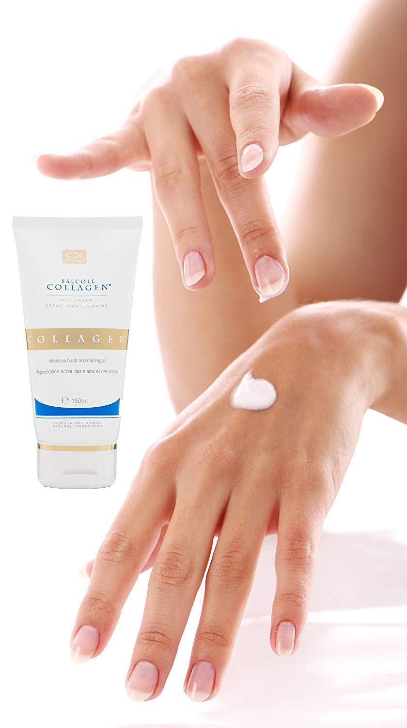 Reparación de piel seca con crema de manos Salcoll