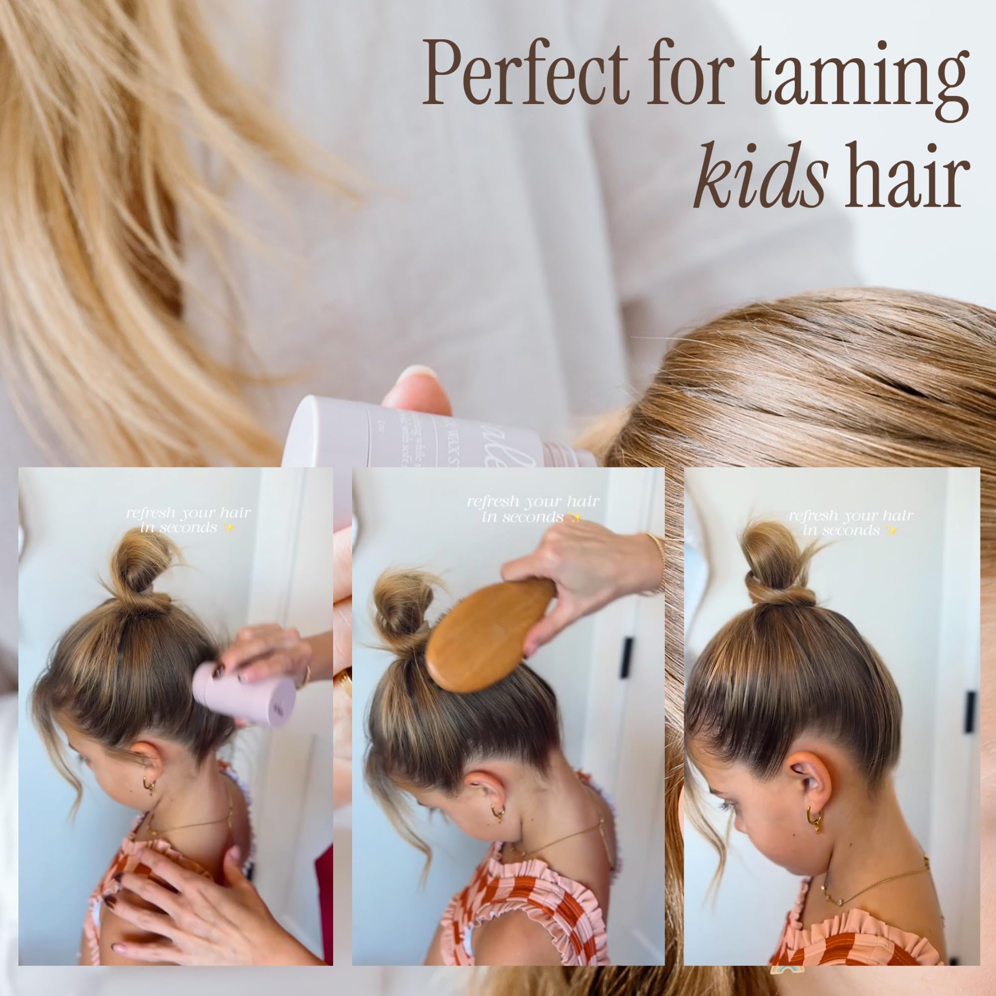 Salée barra de cera para cabello, bordes suaves y domados con facilidad.