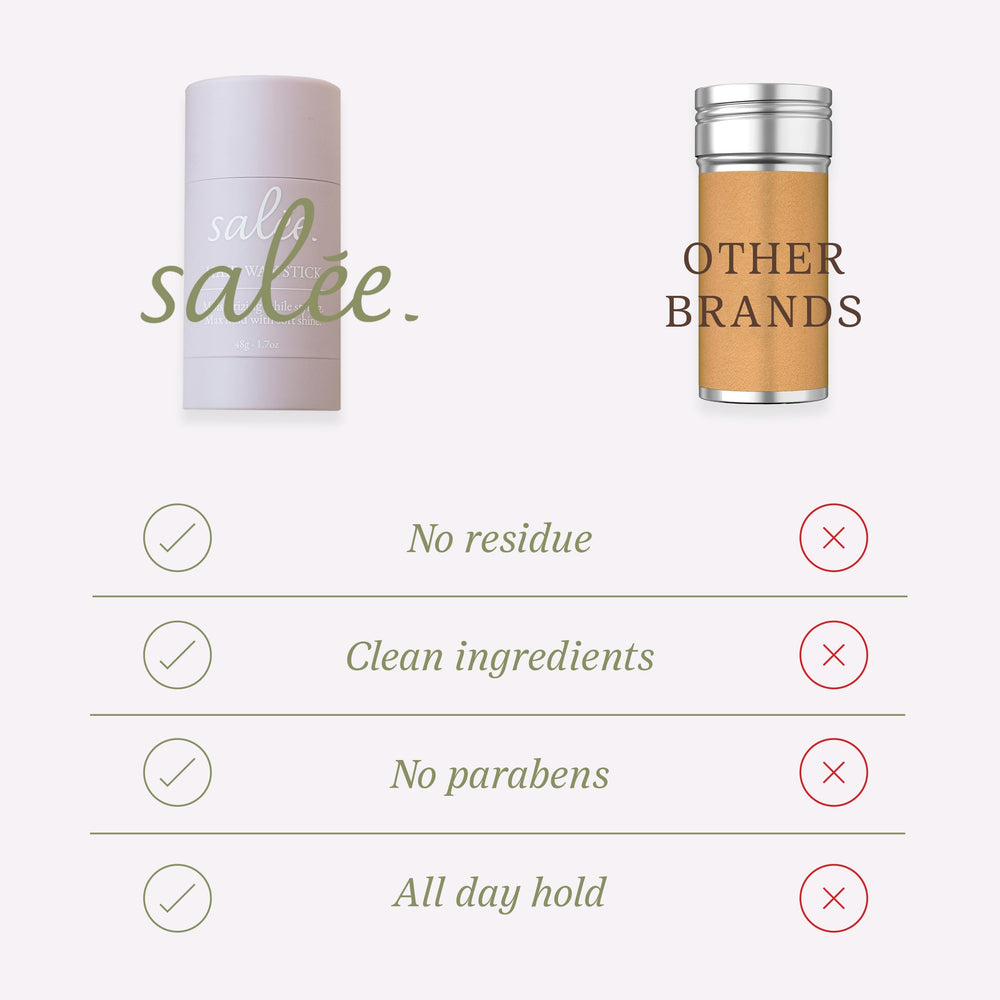 Salée barra de cera para cabello, controla pelitos y frizz con discreción.