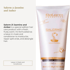 SALERM 21 Jazmín y Ámbar textura crema suave para hidratación rápida