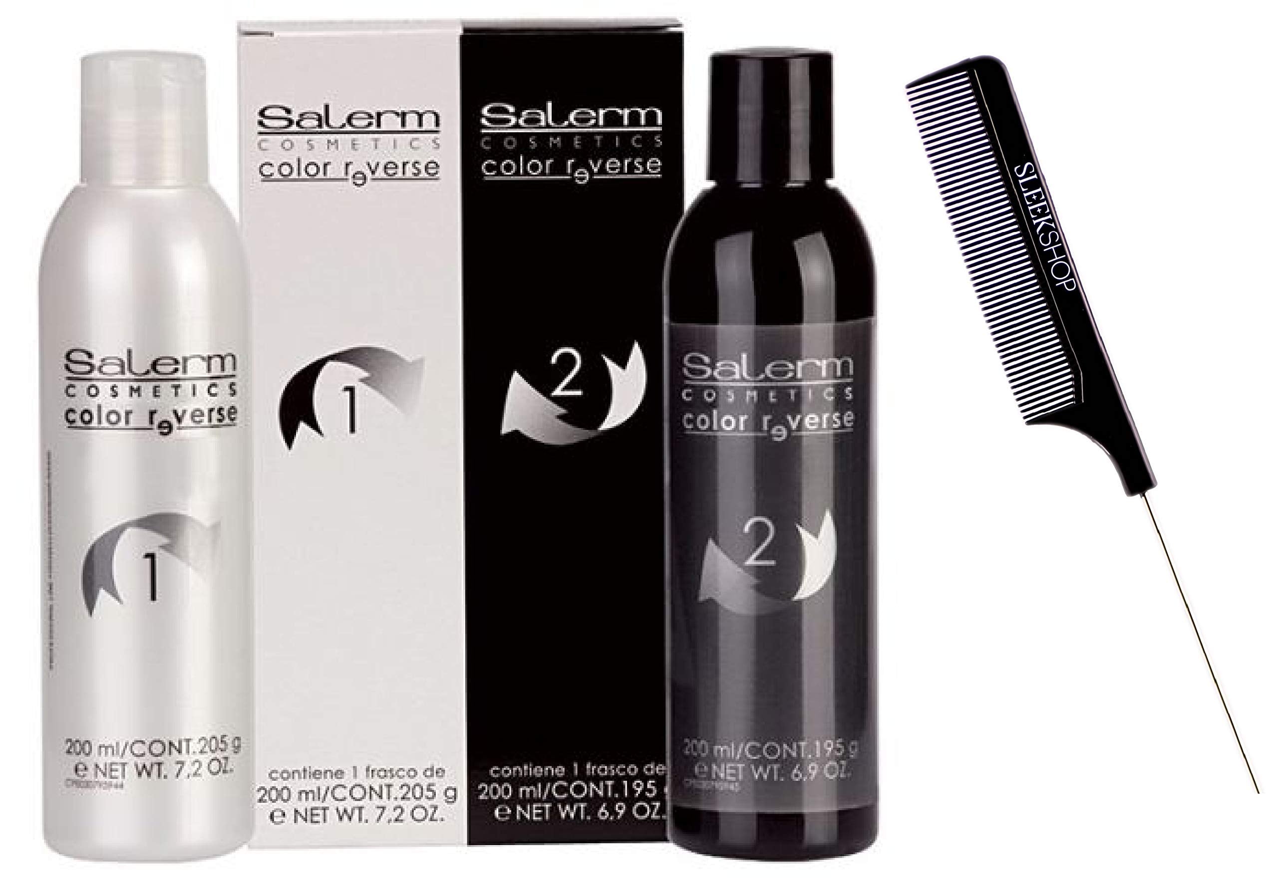 Salerm Color Reverse: kit con peine de acero para aplicar y eliminar pigmentos artificiales