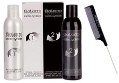 Salerm Color Reverse: kit con peine de acero para aplicar y eliminar pigmentos artificiales