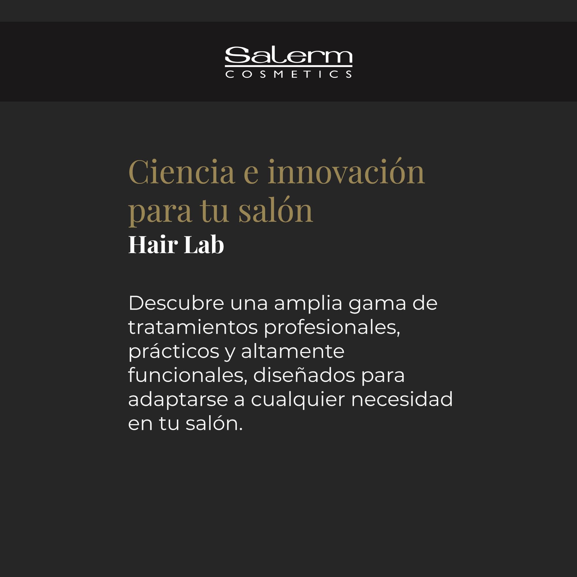 SALERM Hairlab – image mettant en avant l’acide glutamique et la nutrition capillaire