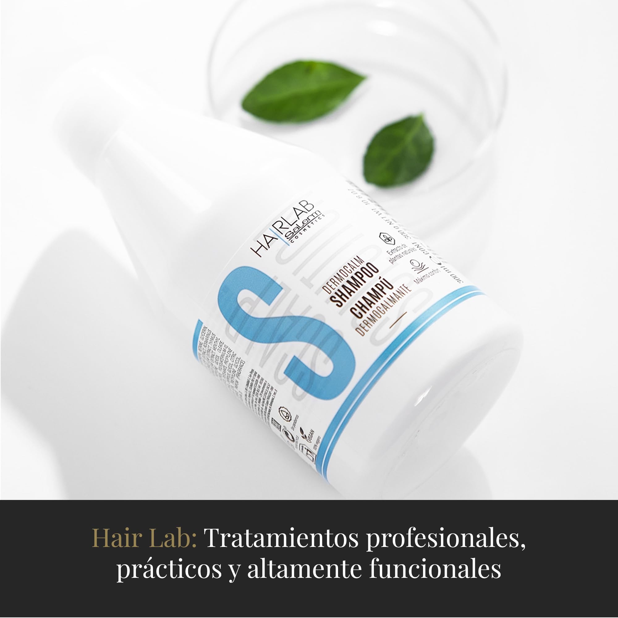 SALERM Hairlab – emballage et mentions cliniques reflétant la sécurité dermatologique