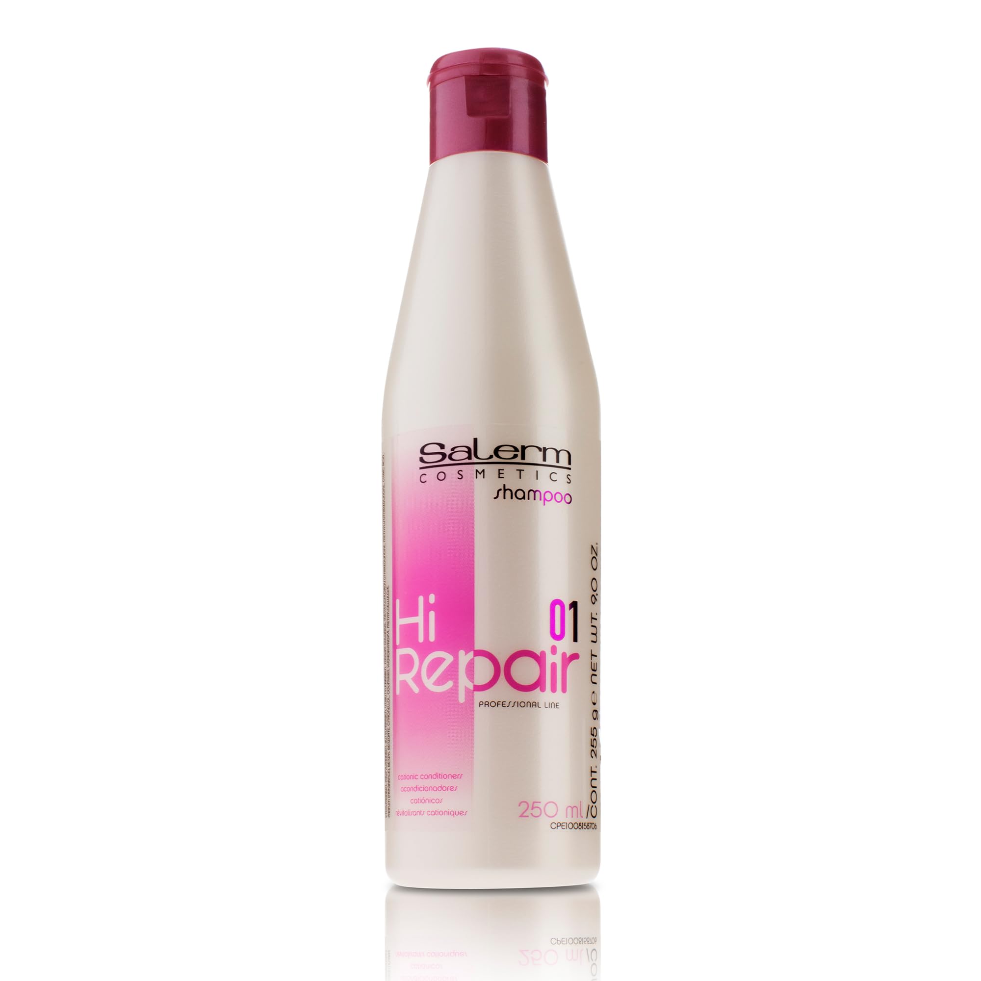 SALERM Hi Repair Champú envase 250 ml para uso diario y cabello suave.