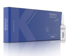 SALERM Keratin Shot Keramix, ampoule pour lissage semi permanent et brillance durable