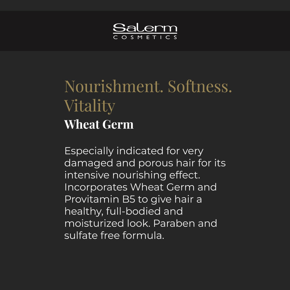 SALERM mascarilla nutritiva, ingredientes clave: germen de trigo y vitamina E.