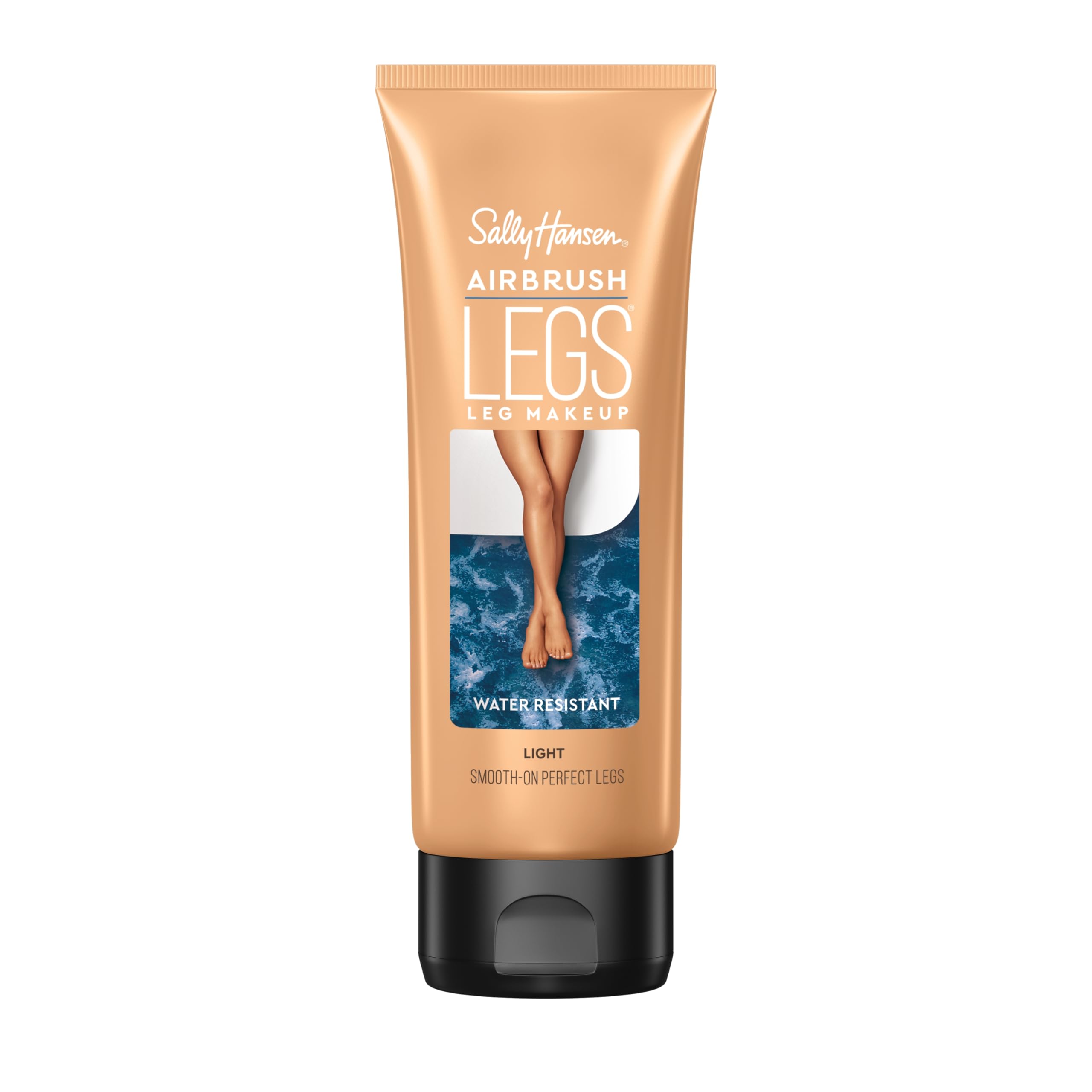 Sally Hansen Airbrush Legs aplica suavemente para un acabado uniforme en las piernas