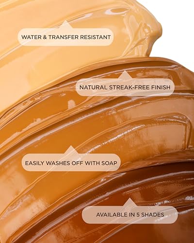 Fórmula resistente al agua y a la transferencia para días activos.