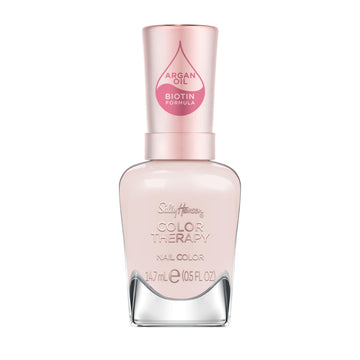 Sally Hansen Color Therapy esmalte con cepillo para aplicación suave y uñas más resistentes.