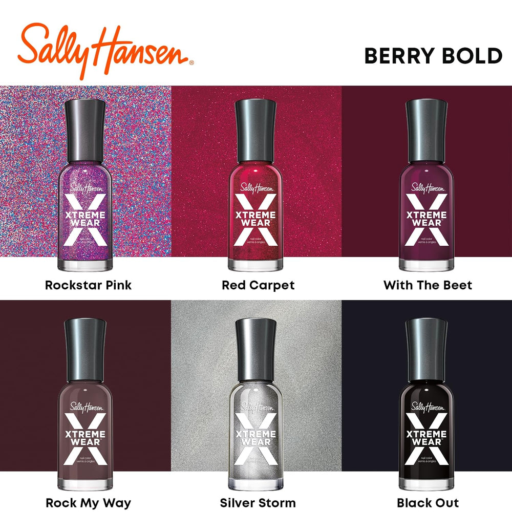 Sally Hansen frasco de 11ml para retoques rápidos.