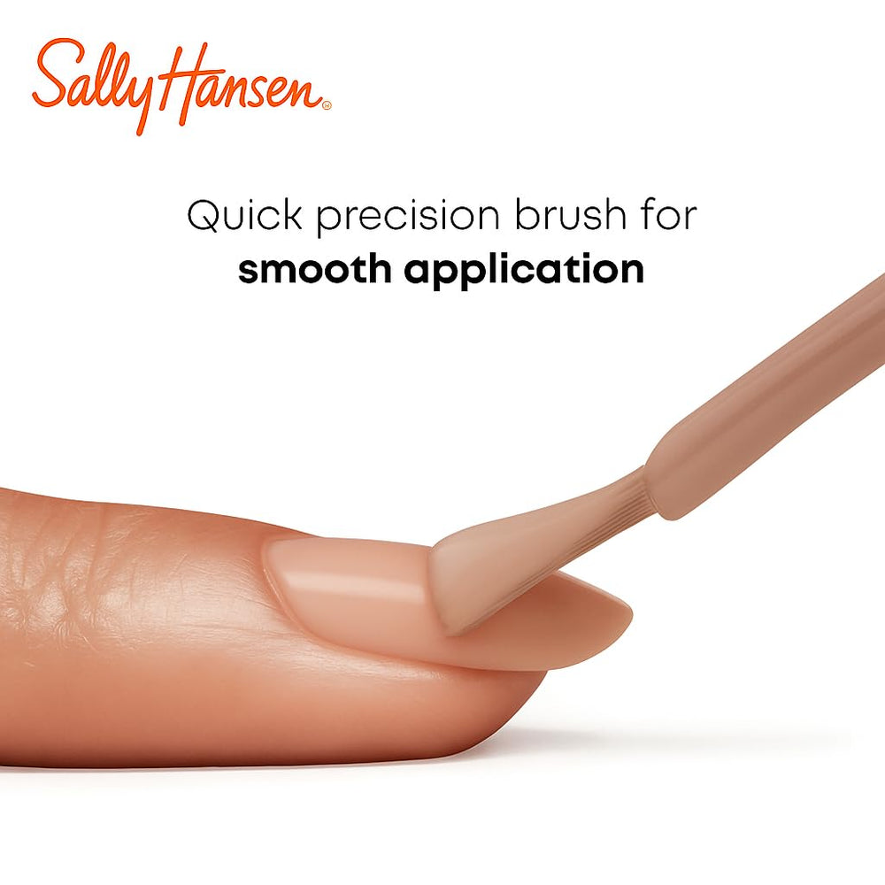 Sally Hansen Gel Milagro fórmula chip resistente para mayor longevidad.
