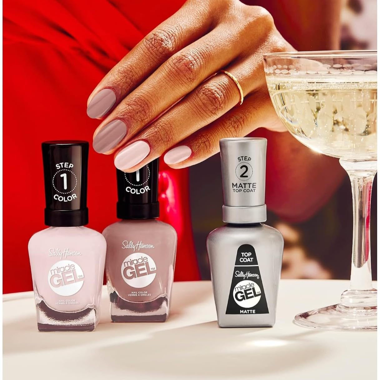 Sally Hansen Gel Milagro vegano 100: esmalte responsable y bonito.
